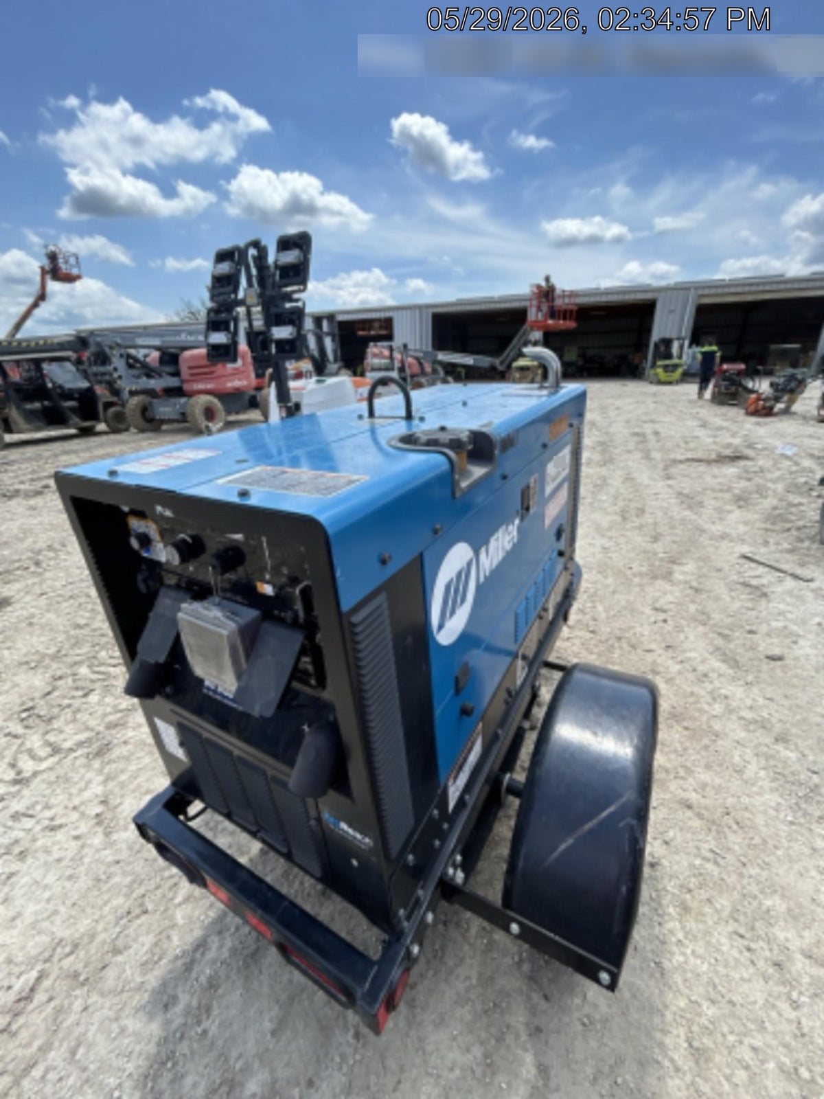 2025 MILLER ELECTRIC BIG BLUE 400