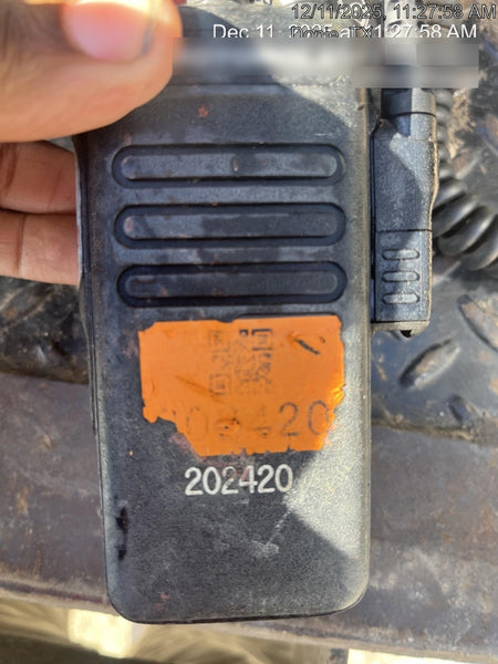 2022 MOTOROLA XPR3300E