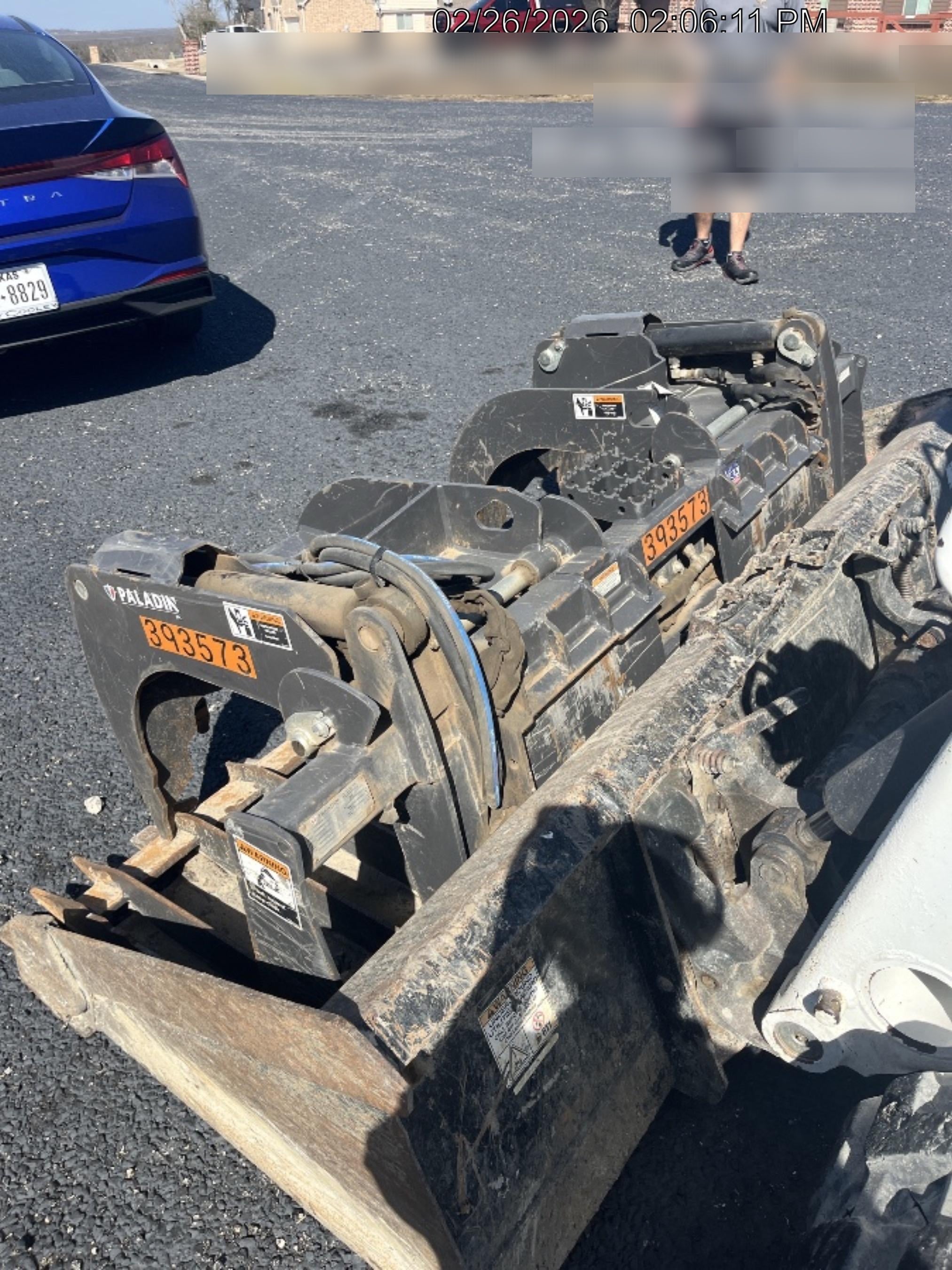 2024 PALADIN 72" Skeleton Grapple Bucket - Paladin