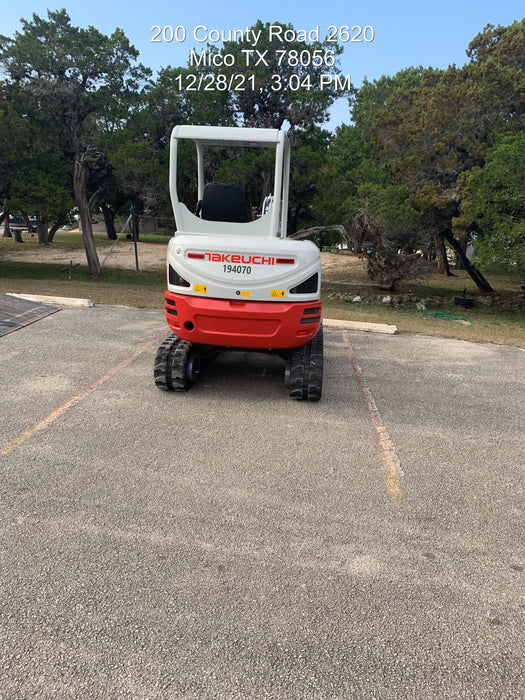 2021 TAKEUCHI TB235-2R