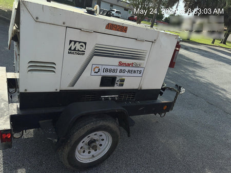 2020 Multiquip DLW400ESA4 400 amp Welder, 14kW, 120/240V, T4F Kubota, Trailer