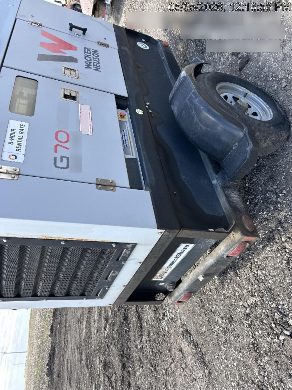 2020 WACKER NEUSON G70