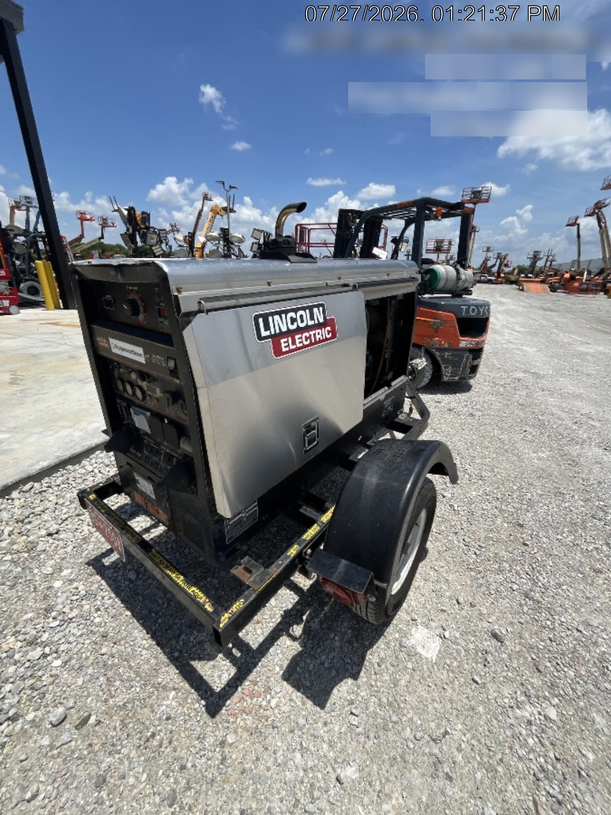 2021 Lincoln Electric Vantage 322 Ready Pak 3