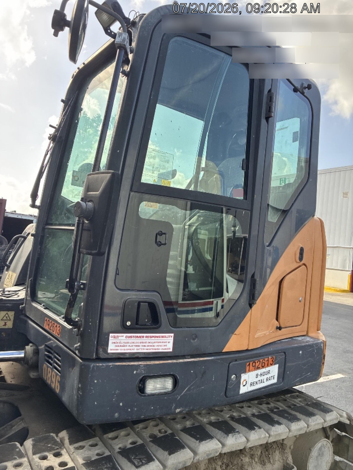 2017 CASE CX80C