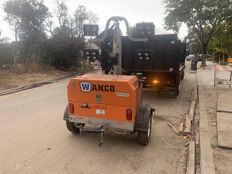 2024 Wanco WLTT-4MM4K Diesel, Deep Sea Controller, Shore Power Plug, Auto Start, (4) 350W LED Floodlights, 4kW Generator, 60 Gal Fuel Tank, 2" Ball, T3