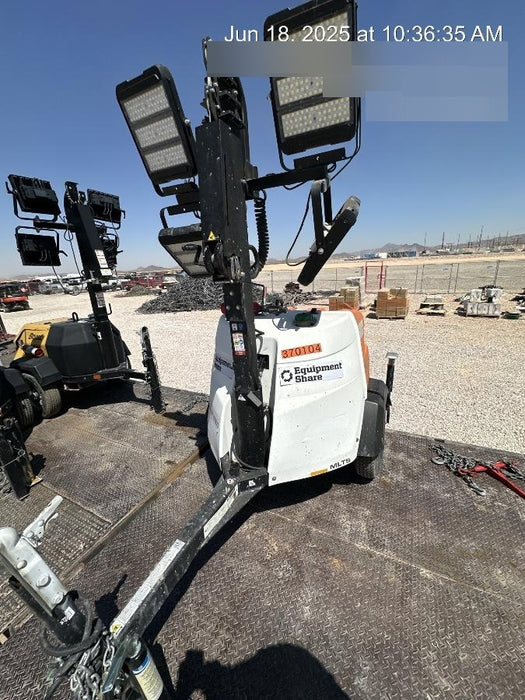 2023 Generac MLT2 Diesel, Flex Switch 120V Input, Powerzone Controller, 
(4) 320W LED Lights, 4kW Generator, 39.9 Gal Fuel Tank, 2" Ball, T3