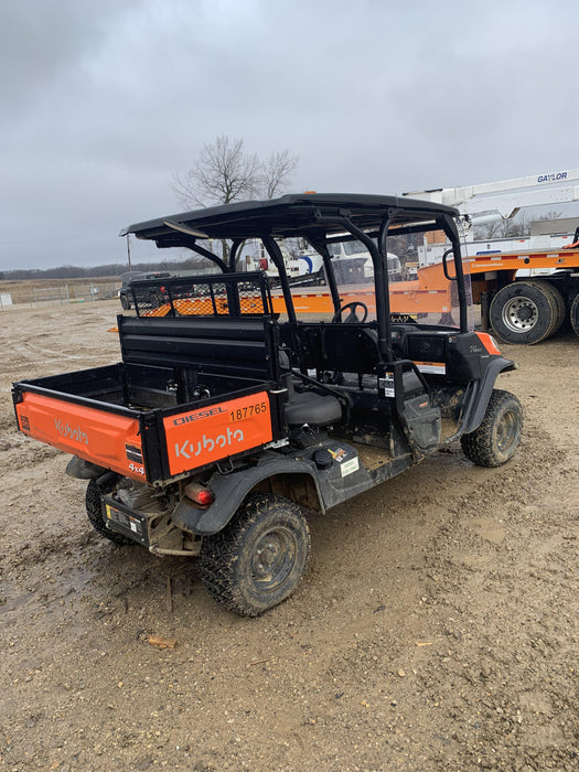 2022 Kubota RTV-X1140W-H Plastic Canopy, Windshield Acrylic Clear, LED Strobe Light, Wire Harness Kit, Back up Alarm