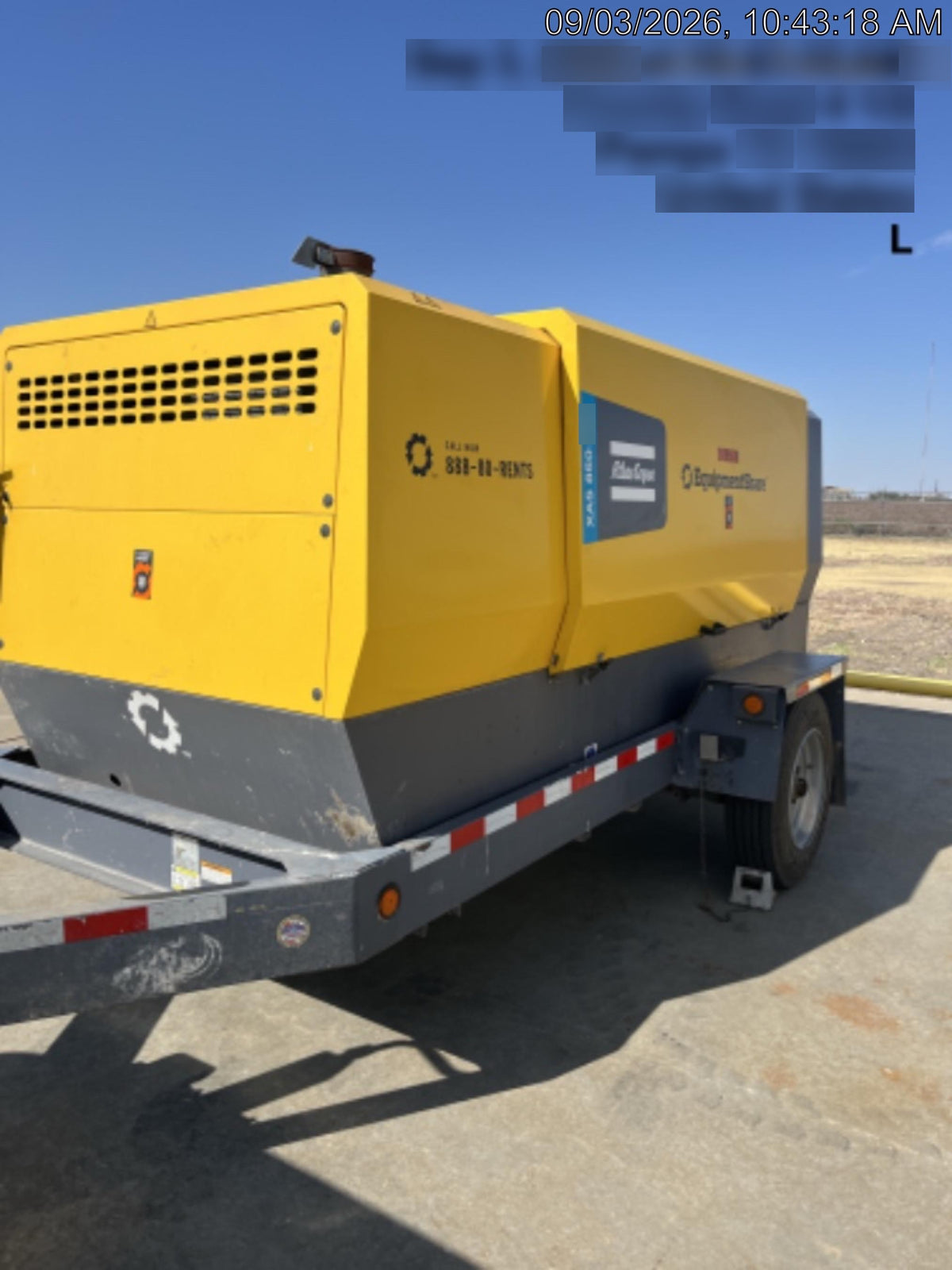 2023 ATLAS COPCO XAS 850