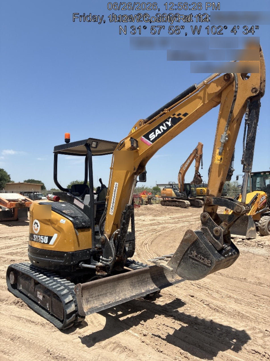 2019 SANY SY35U