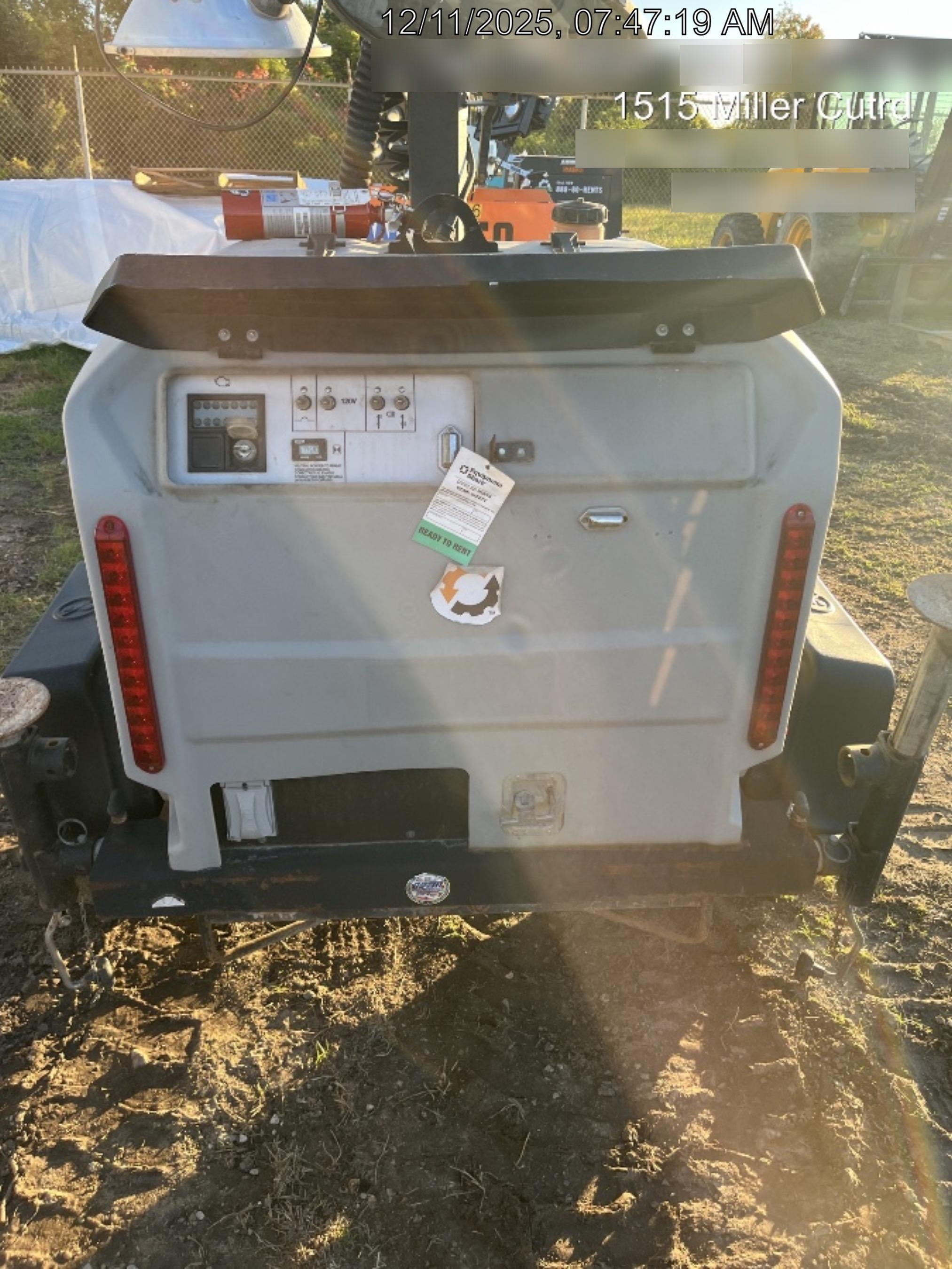 2018 Wacker Neuson LTV6L-MH LTV6K Mobile Light Tower