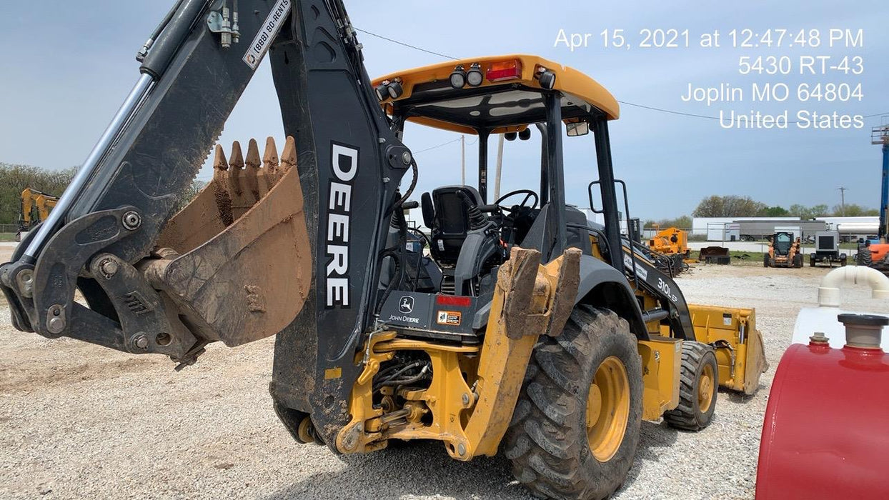 2020 John Deere 310LEP - Extendable Stick Canopy, 4WD, Extendable Stick, Pilot Controls, 2 Way Hydraulics, TAG Manual QC