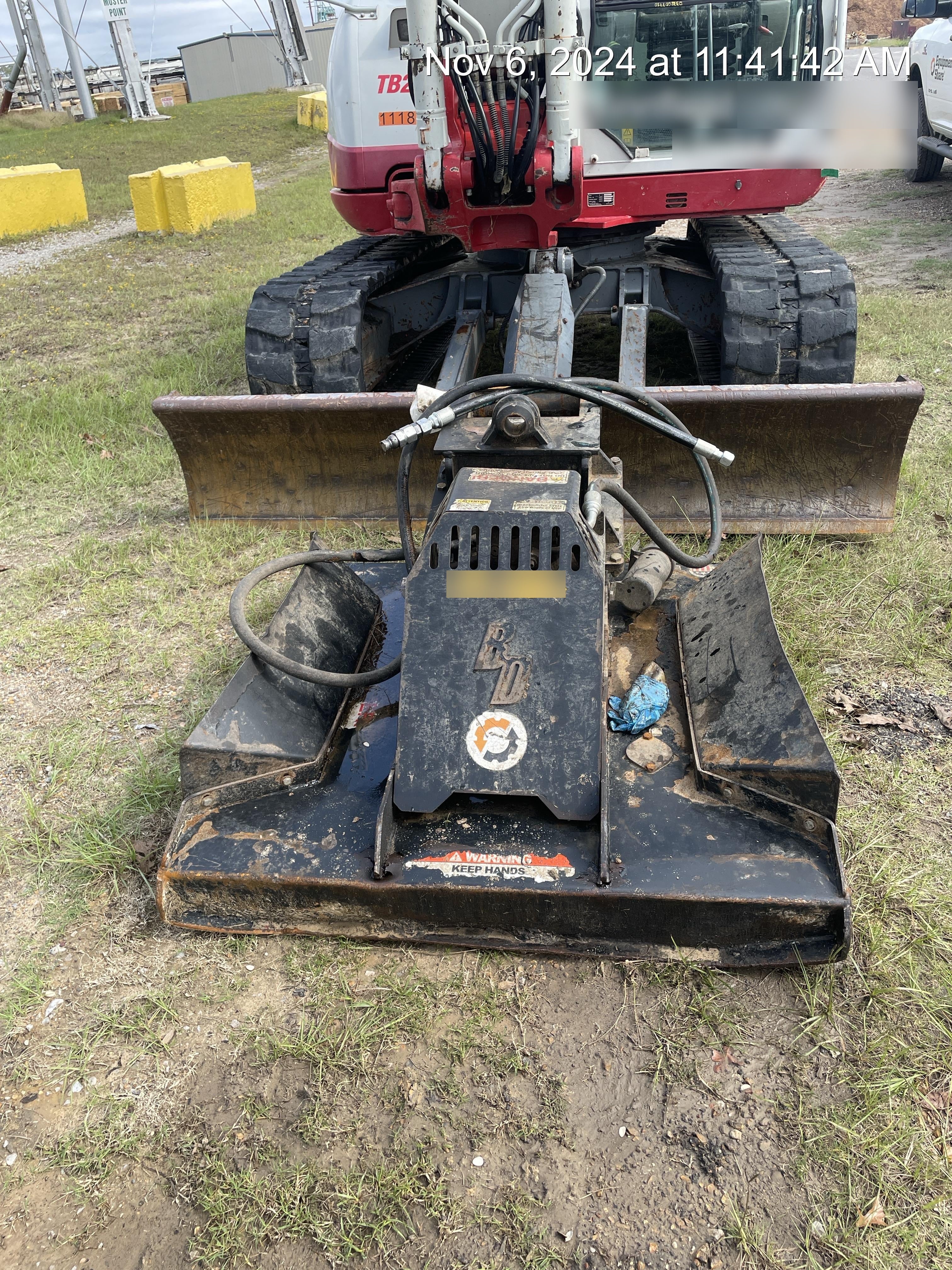 2022 BLUE DIAMOND 42" Brush Cutter, Mini Excavator