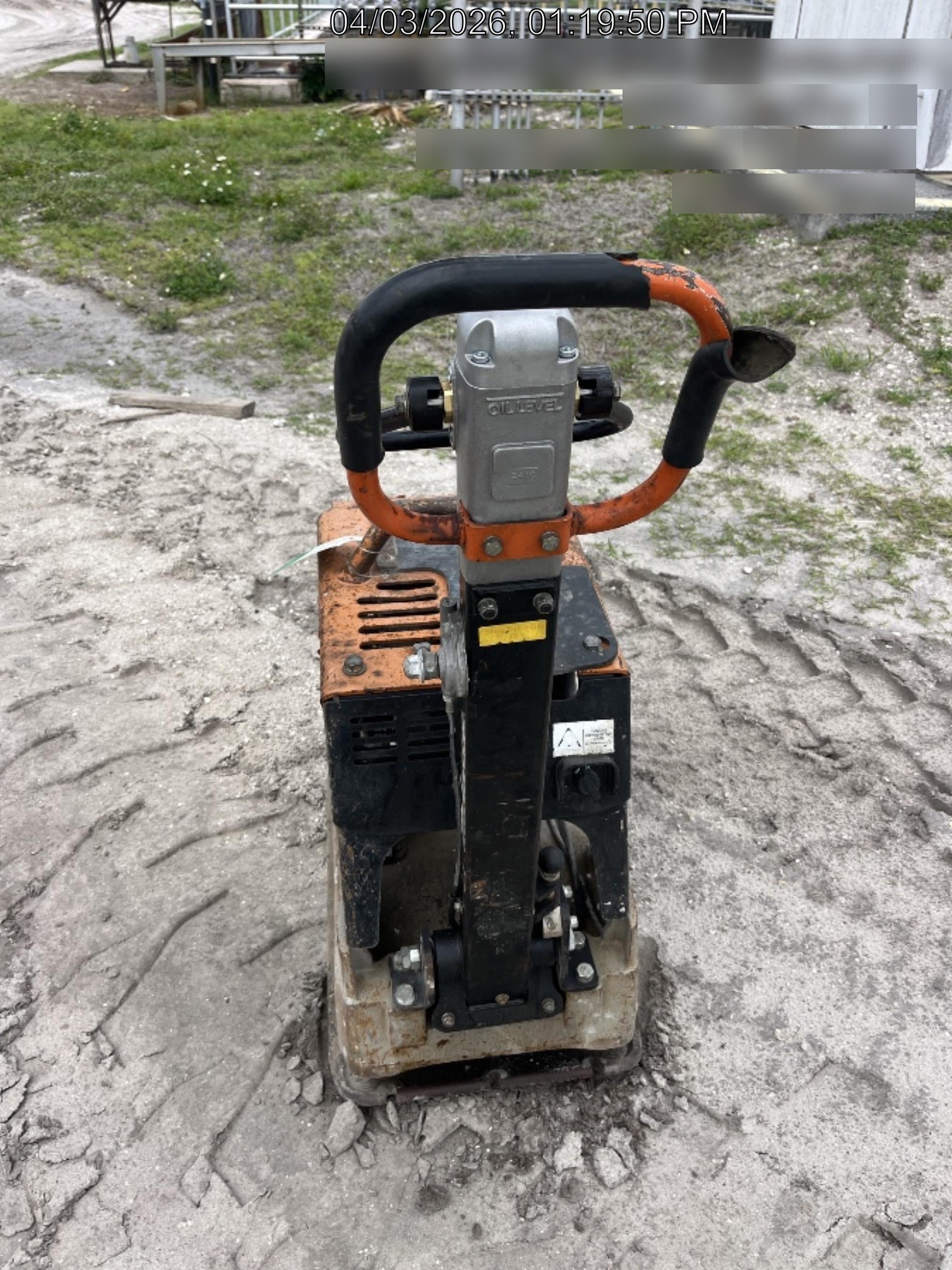 2023 Multiquip MVH158 Honda GX200, 17" Plate, Gas