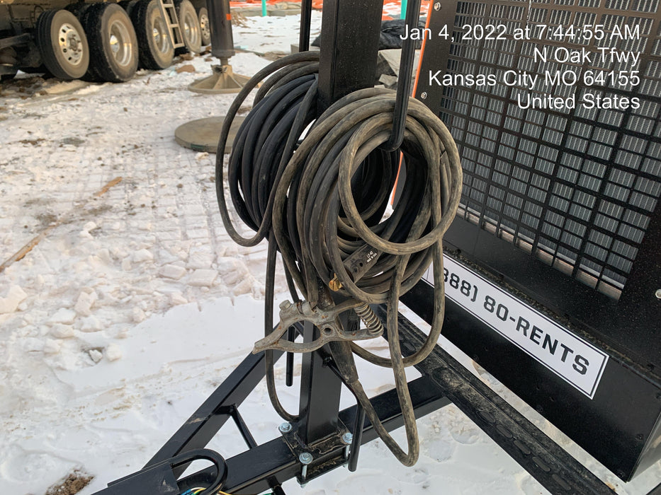 2021 Lincoln Electric Vantage 549X Ready Pak 3, ORANGE (includes trailer, cable rack, fender light kit)