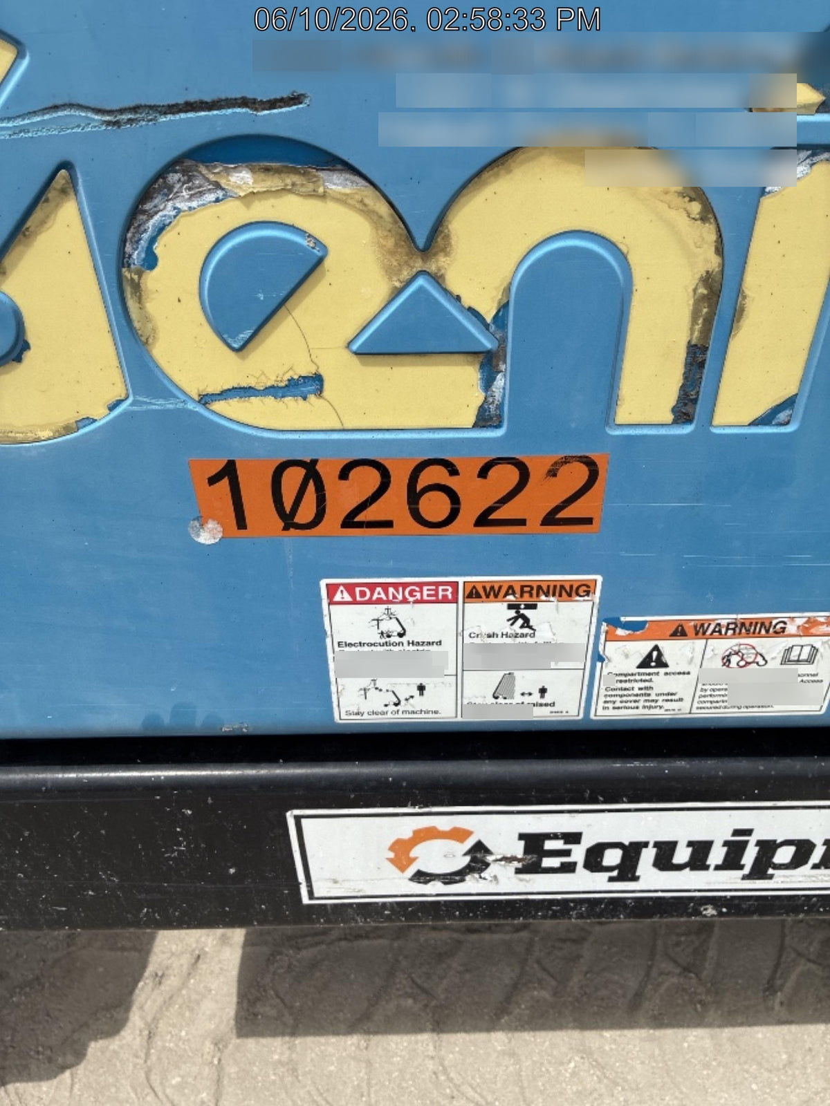 2020 Genie GTH-636 Canopy, Solid Tires, Work Lights, Beacon, Aux Hydraulics, Back up Alarm