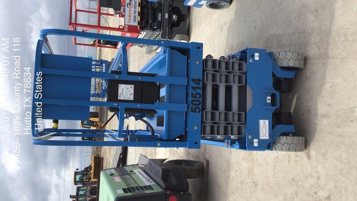 2019 Genie GS-1930 Fixed Rails with Chain Entry