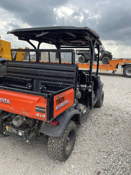 2020 Kubota RTV-X1140W-H Canopy, 4-Seater, Diesel, Windshield Acrylic Clear, LED Strobe, Backup Alarm