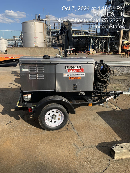 2024 Lincoln Electric LE400 Kubota V1505, Trlr, Cable Rack, Light Kit, ES Decals, T3