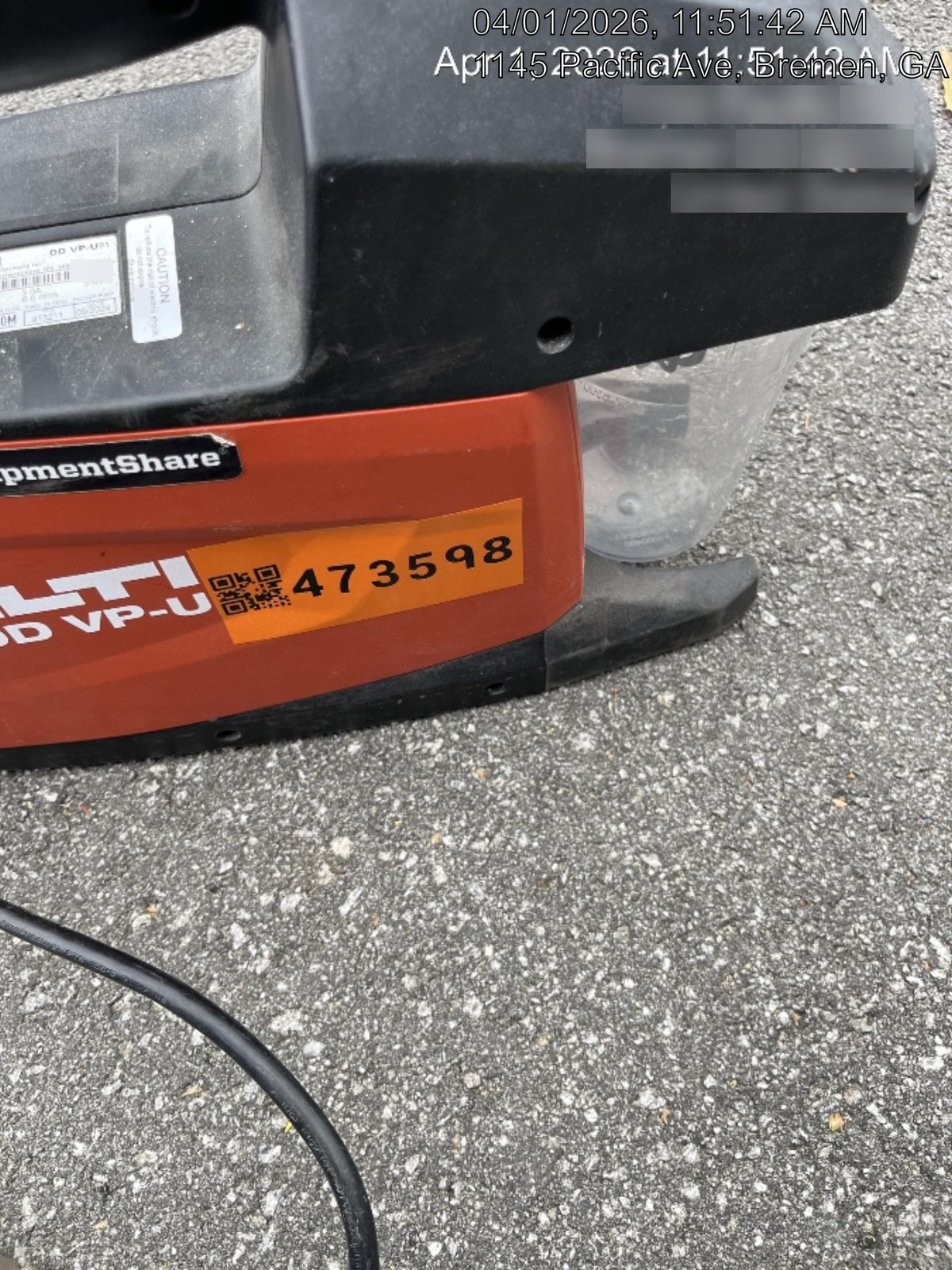 2020 HILTI DD250E