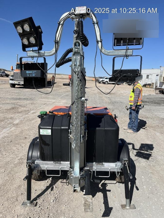 2024 Wanco WLTT-4MM4K Diesel, Deep Sea Controller, Shore Power Plug, Auto Start, (4) 350W LED Floodlights, 4kW Generator, 60 Gal Fuel Tank, 2" Ball, T3