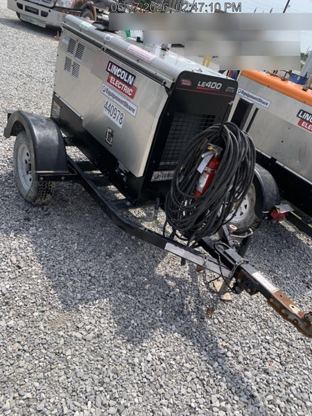2024 Lincoln Electric LE400 Kubota V1505, Trlr, Cable Rack, Light Kit, ES Decals, T3