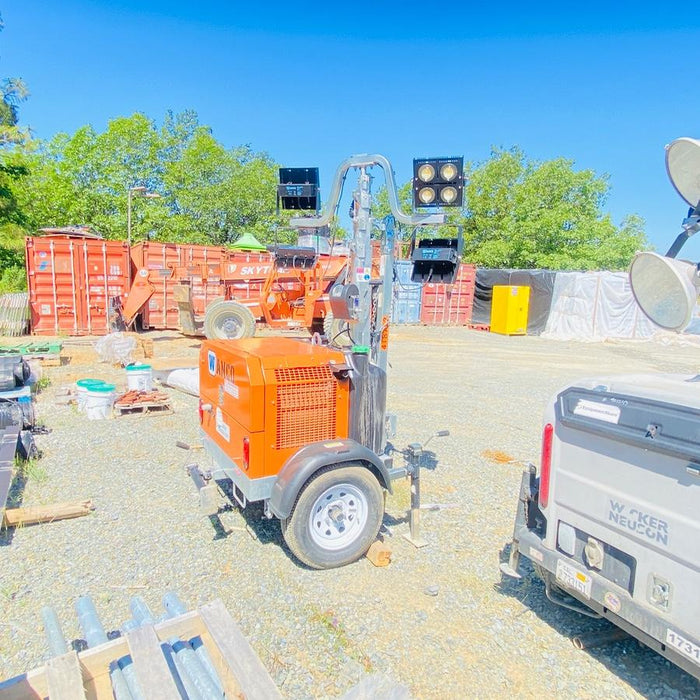 2024 Wanco WLTT-4MM4K Diesel, Deep Sea Controller, Shore Power Plug, Auto Start, (4) 350W LED Floodlights, 4kW Generator, 60 Gal Fuel Tank, 2" Ball, T3