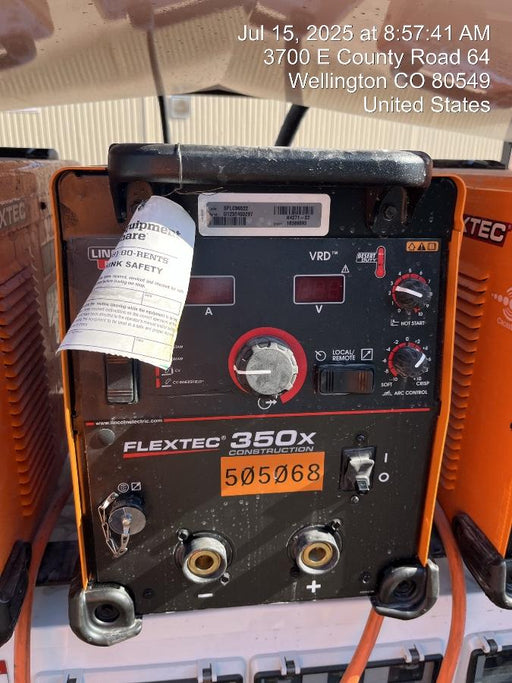 2025 LINCOLN ELECTRIC FLEXTEC 350X