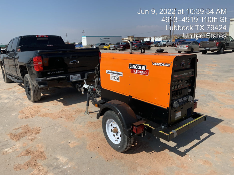 2021 Lincoln Electric Vantage 322 VANTAGE 322 READY-PAK 3
(EQUIPMENTSHARE)