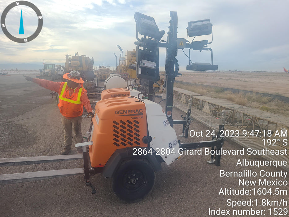 2023 Generac MLT2 Diesel, Flex Switch 120V Input, Powerzone Controller, (4) 320W LED Lights, 4kW Generator, 39.9 Gal Fuel Tank, 2" Ball, T3