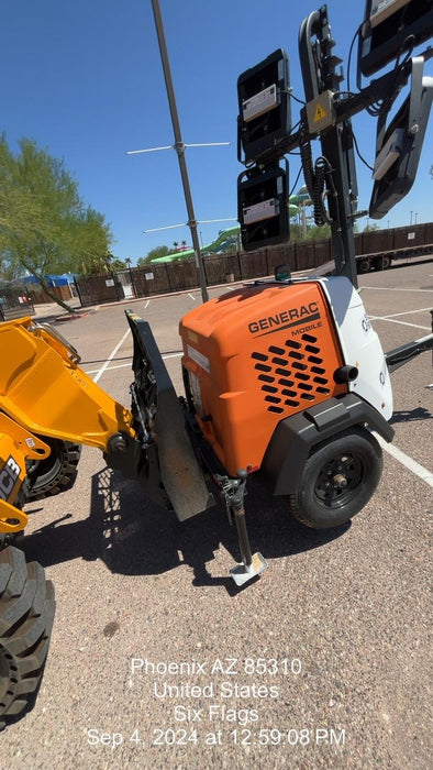 2024 Generac MLT2 Diesel, Flex Switch 120V Input, Powerzone Controller, 
(4) 320W LED Lights, 4kW Generator, 39.9 Gal Fuel Tank, 2" Ball, T3