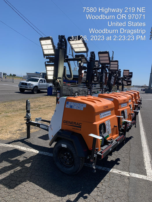 2023 Generac MLT2 Diesel, Flex Switch 120V Input, Powerzone Controller, (4) 320W LED Lights, 4kW Generator, 39.9 Gal Fuel Tank, 2" Ball, T3