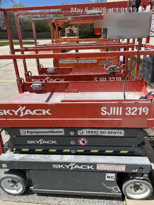 2016 Skyjack SJIII-3219 Standard Rental Specs
