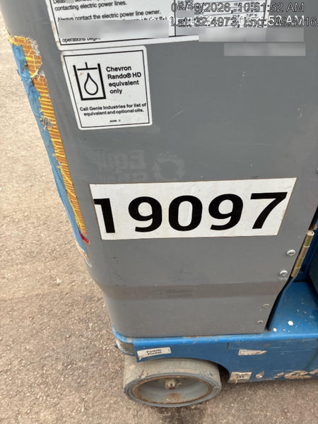 2018 GENIE GR-20
