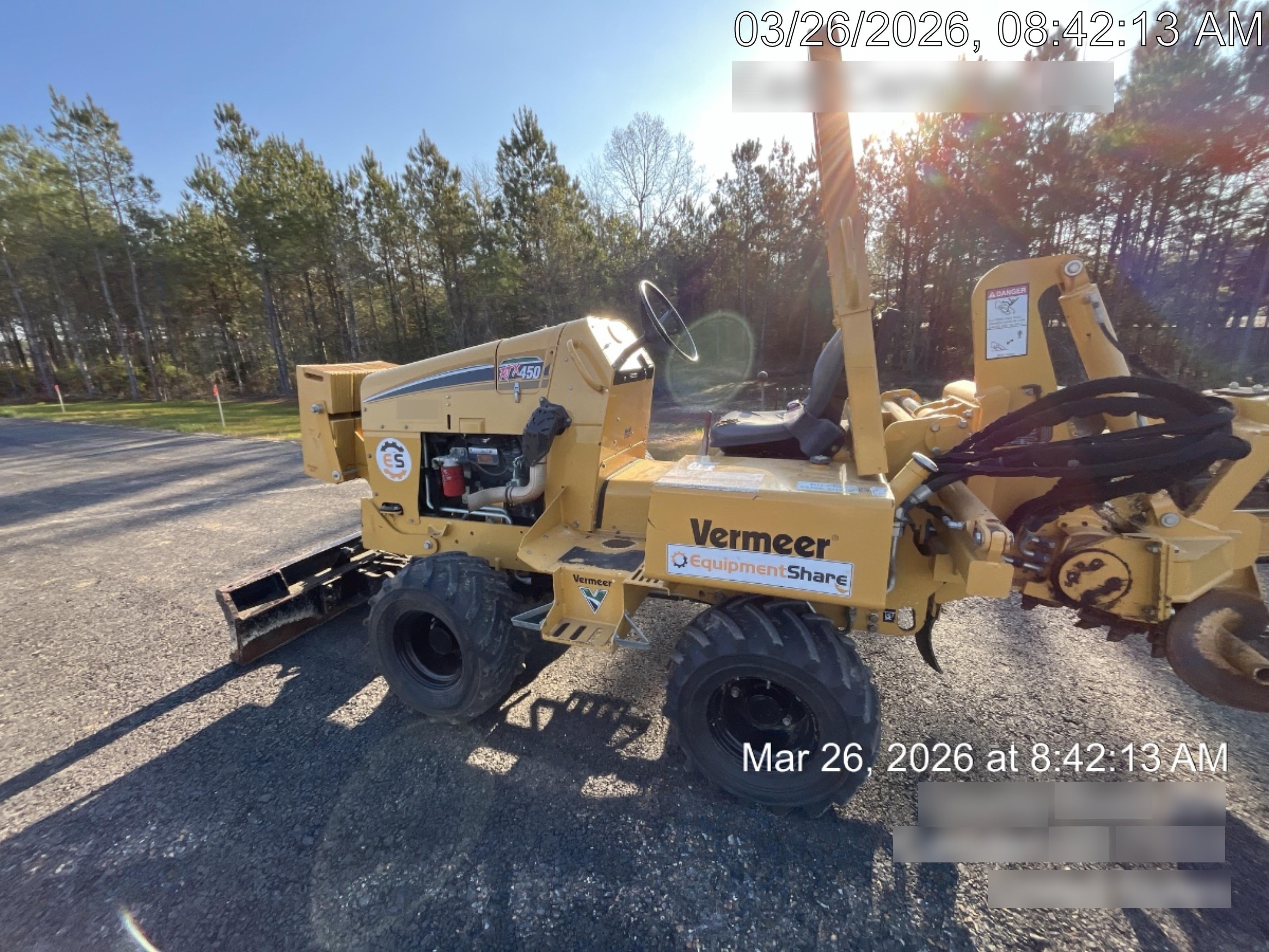 2019 VERMEER RTX450