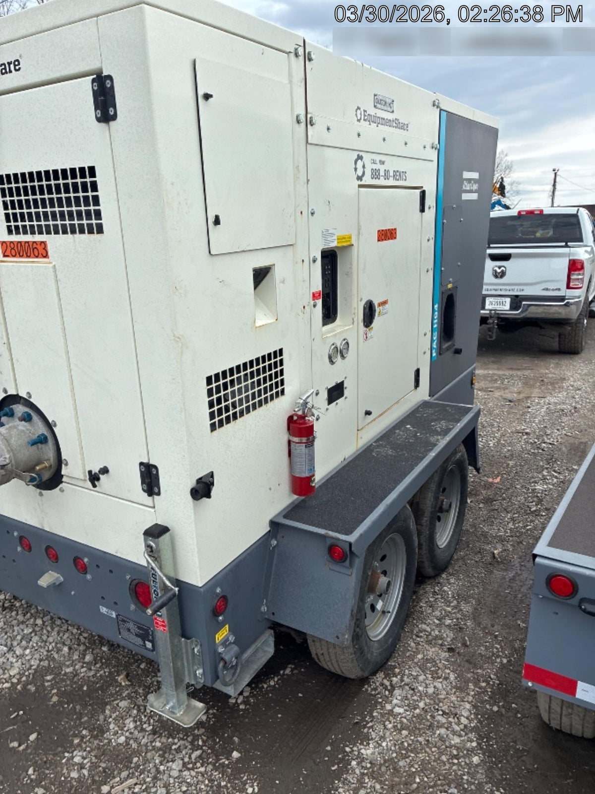 2022 ATLAS COPCO PAC H64 JD-S