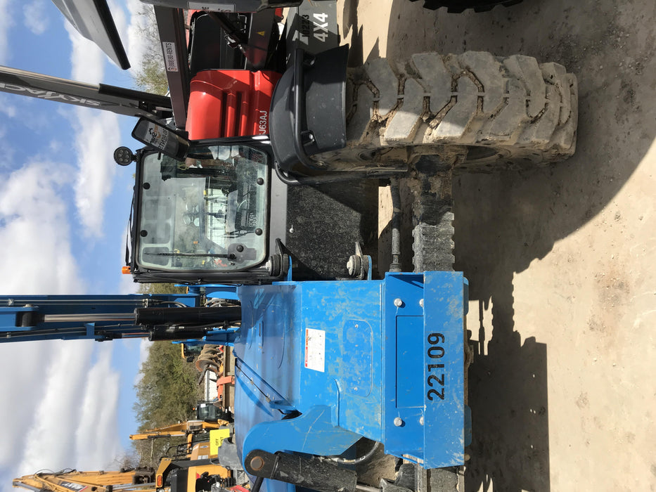 2019 Genie GTH-636 Genie GTH-636 w/Enclosed Cab w/HVAC, Work Lights, Solid Tires, Beacon, 48" Carriage and Forks