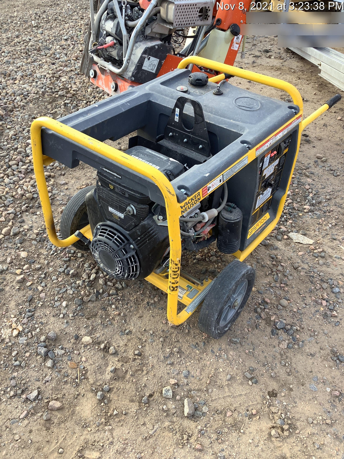 2018 Wacker Neuson GPS9700V Wacker Neuson GPS9700V Portable Generator