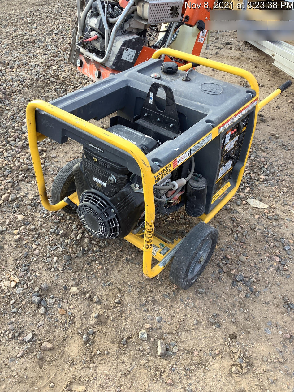2018 Wacker Neuson GPS9700V Wacker Neuson GPS9700V Portable Generator