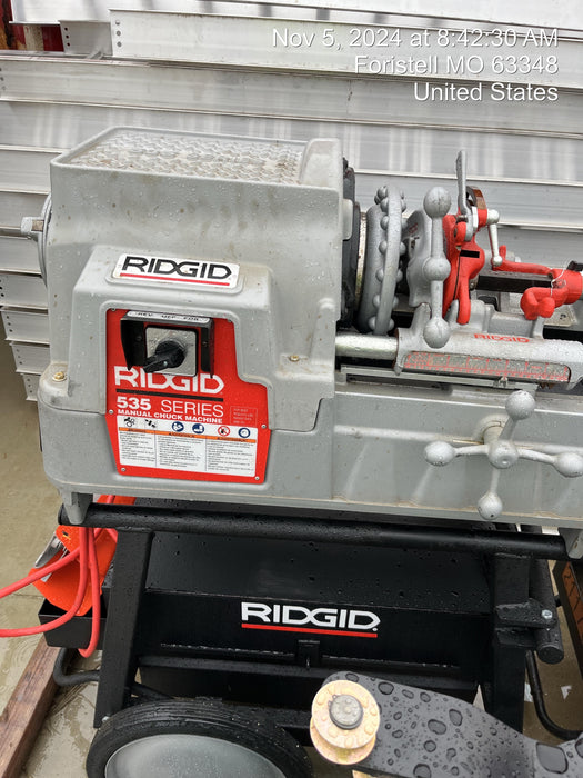 2021 RIDGID 535