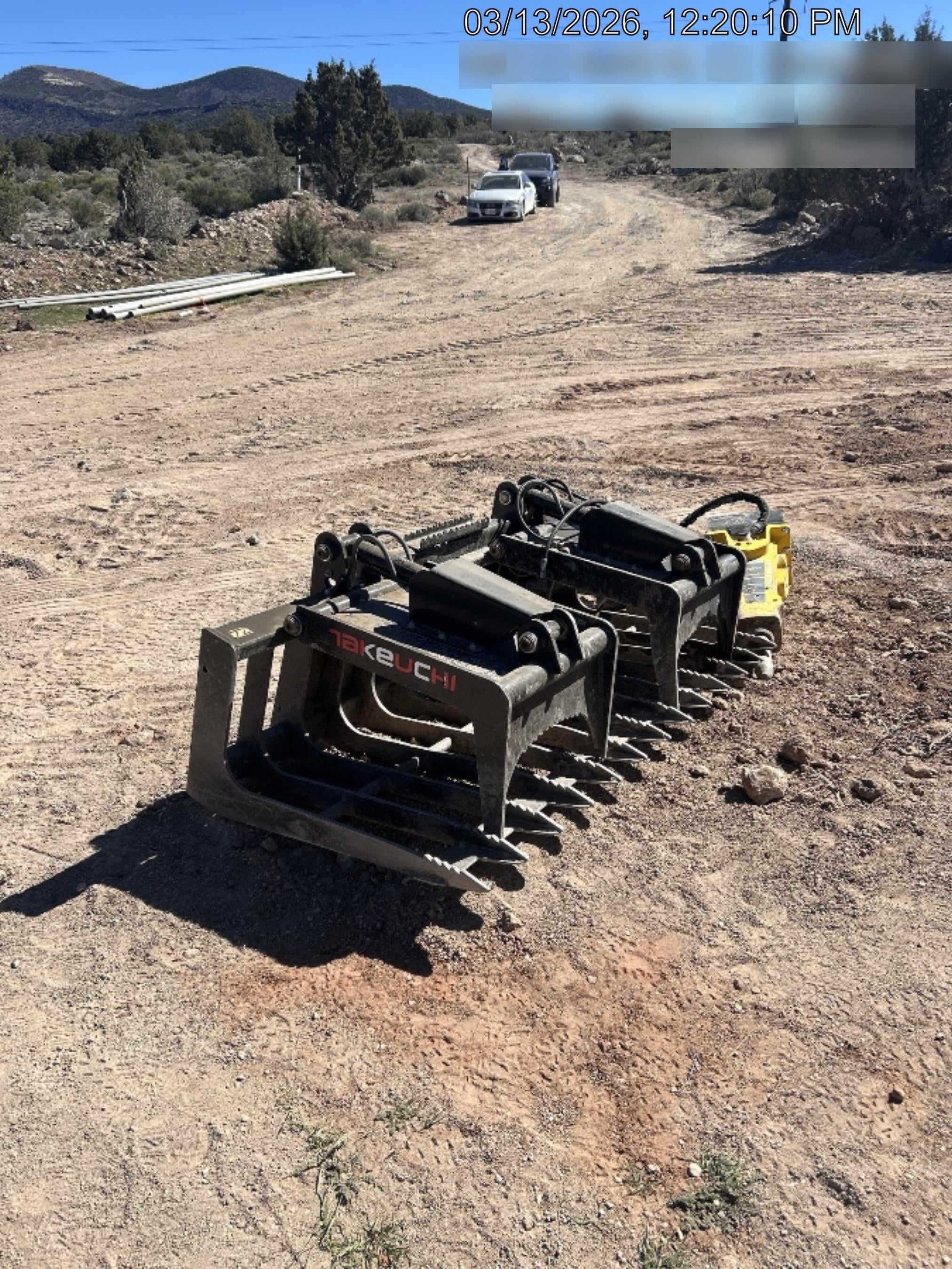 2022 TAKEUCHI 72" Skeleton Grapple Bucket - Takeuchi