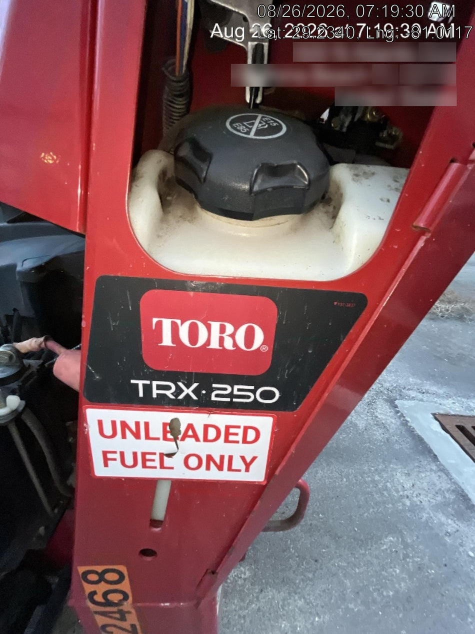 2022 TORO TRX-250