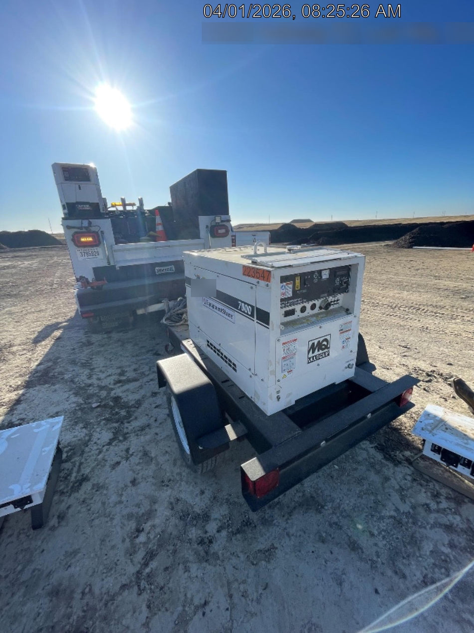 2022 Multiquip DA7000SSA3 Kubota Diesel, Trailer Mounted Package