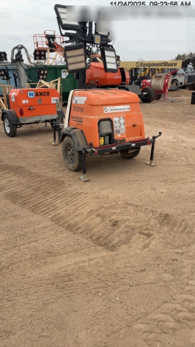 2023 Generac MLT2 Diesel, Flex Switch 120V Input, Powerzone Controller, (4) 320W LED Lights, 4kW Generator, 39.9 Gal Fuel Tank, 2" Ball, T3