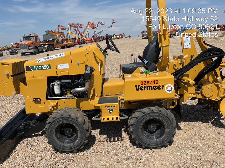 2023 VERMEER RTX450