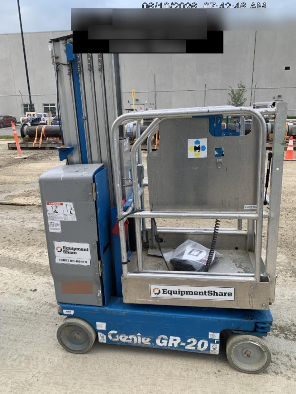 2019 GENIE GR-20