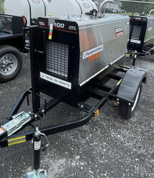 2024 Lincoln Electric LE400 Kubota V1505, Trlr, Cable Rack, Light Kit, ES Decals, T3