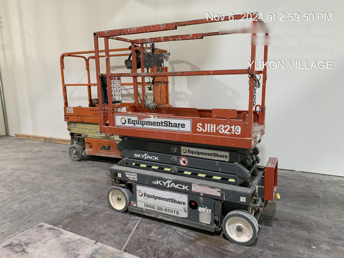 2019 Skyjack SJIII-3219 Standard Options, Trojan Batteries