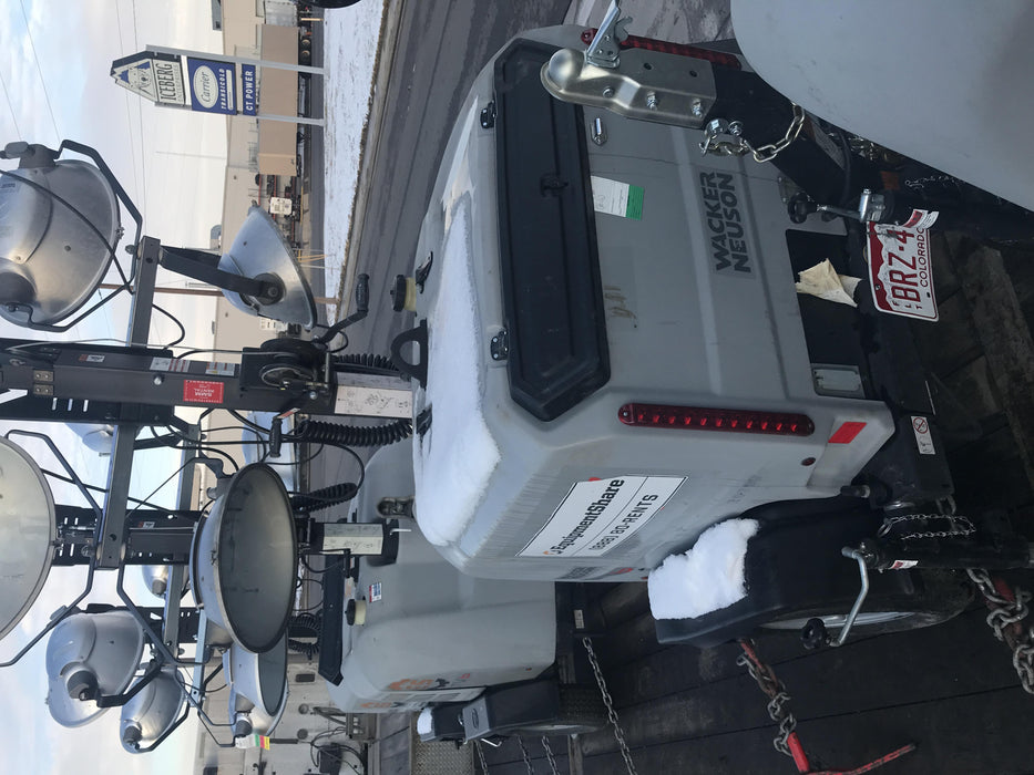 2018 Wacker Neuson LTV6L-MH Wacker Neuson LTV6L Mobile Light Tower w/Fuel Level Sensor Installed