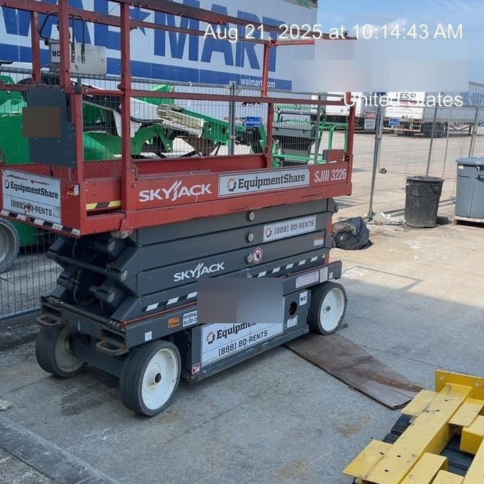 2019 Skyjack SJIII-3226 Standard w/Trojan Batteries