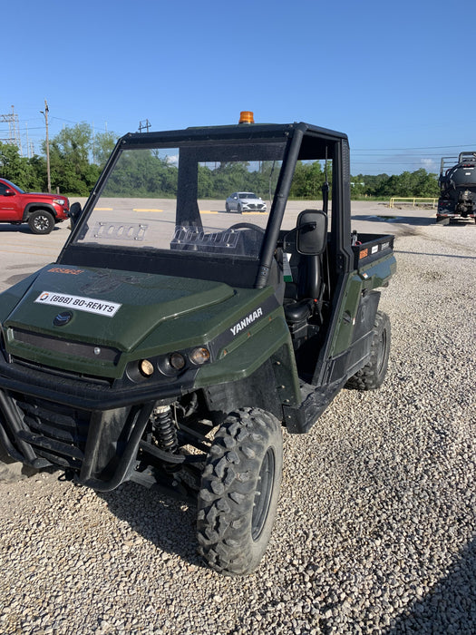 2021 Yanmar YU1000 Canopy, Steel Wheel, Poly WindShield, Beacon, Backup Alarm